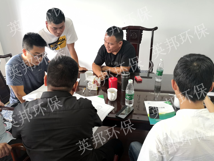安徽水利局領(lǐng)導(dǎo)來公司溝通設(shè)備制作工藝